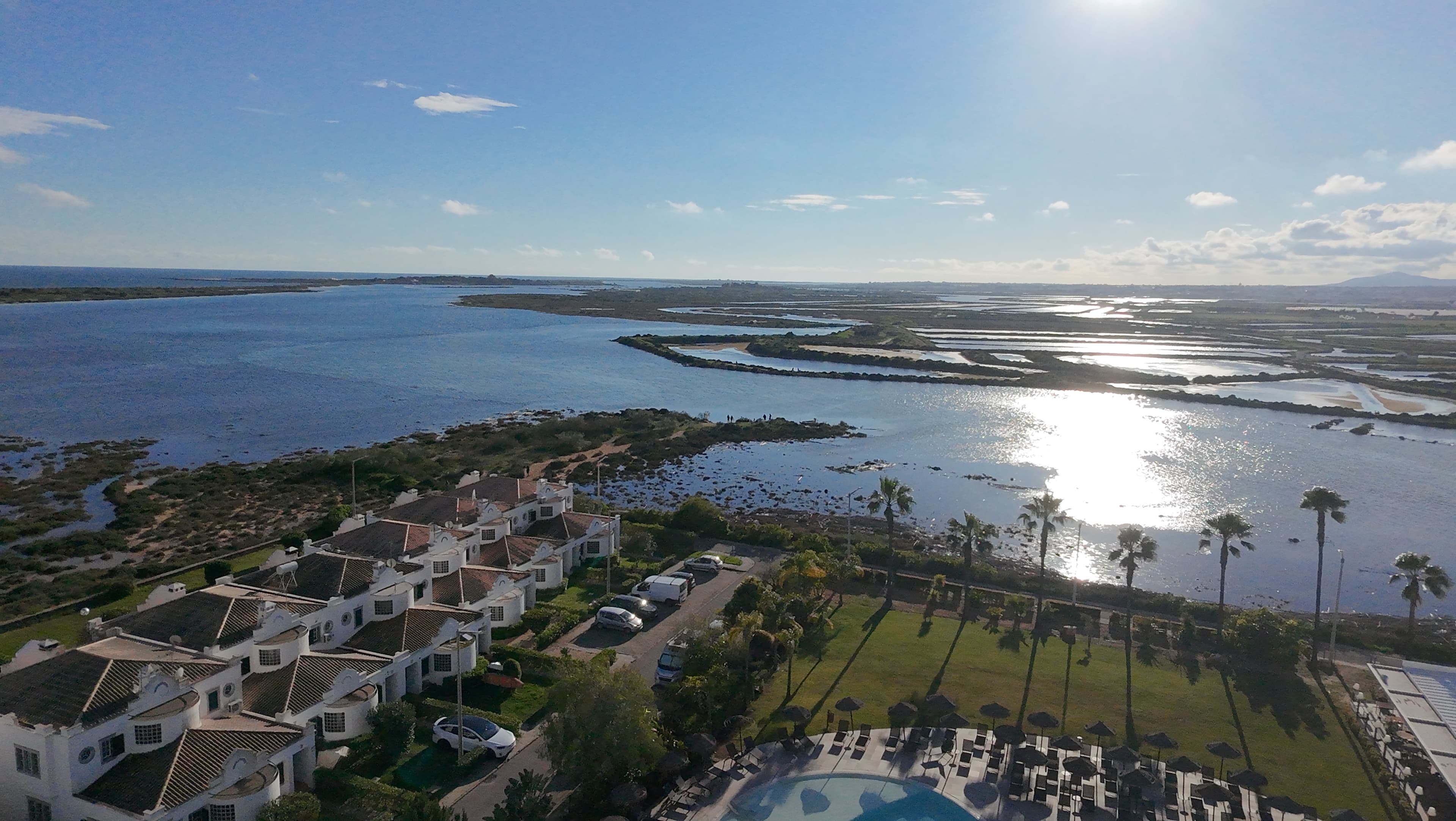 Vista Aerea - Villa Solria - Cabanas de Tavira - Algarve
